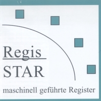 machinell geführtes Register