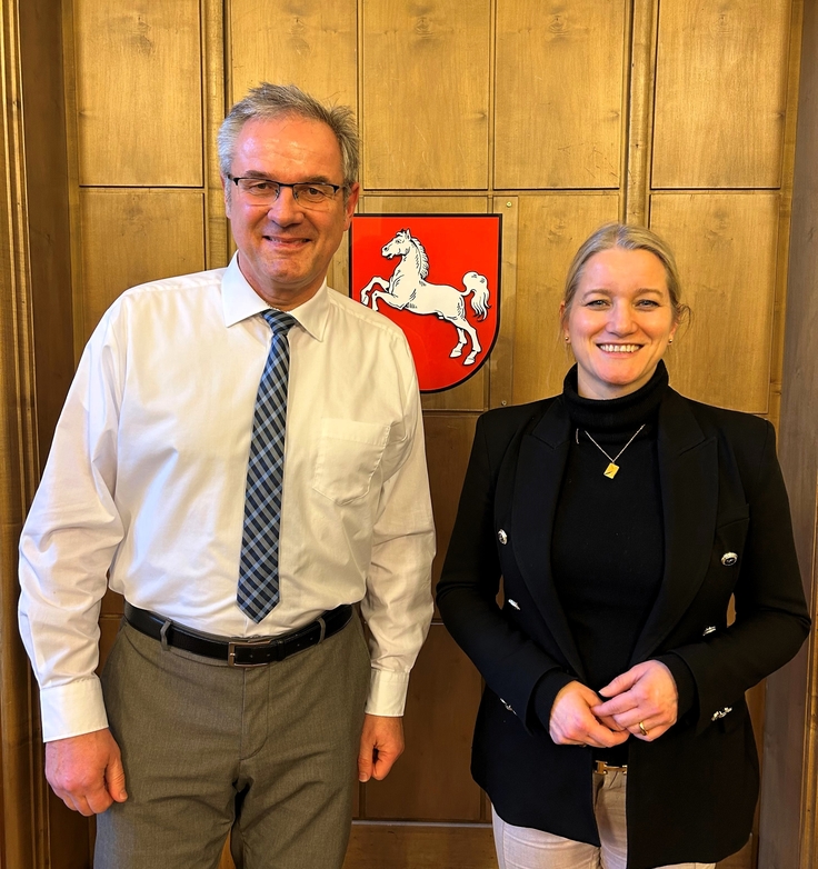 Frau Dr. Wahlmann zu Besuch bei der Staatsanwaltschaft Osnabrück