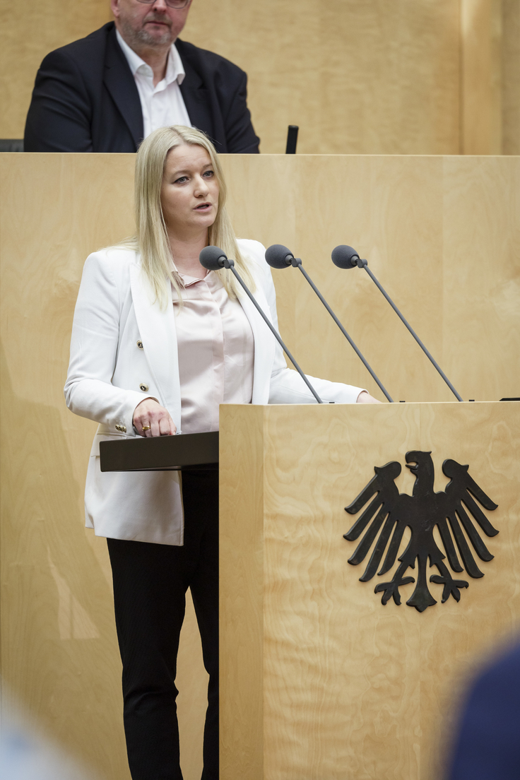 Justizministerin Dr. Wahlmann im Bundesrat