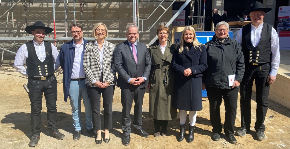 Richtfest für das Projekt „Justizzentrum Osnabrück“