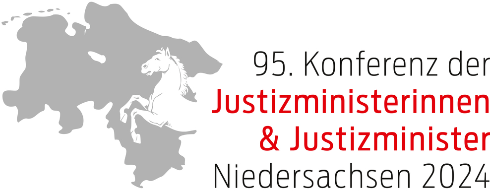 Logo 95. Konferenz der Justizministerinnen und Justizminister 2024